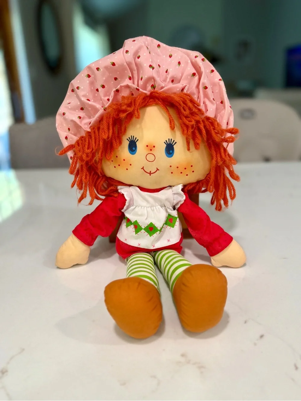 Vintage 1980 Strawberry Shortcake Plush Doll